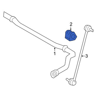 Toyota OE - Front Right Suspension Stabilizer Bar Bushing