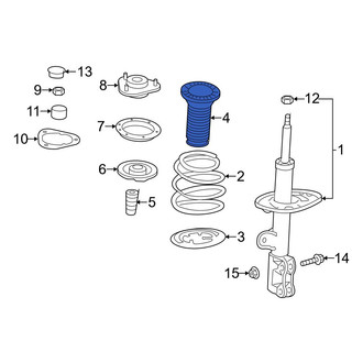 Toyota OE - Suspension Strut Bellows