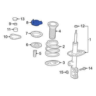Toyota OE - Front Suspension Strut Mount