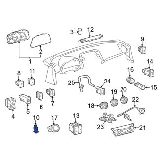 Toyota OE - Tire Pressure Monitoring System (TPMS) Reset Switch