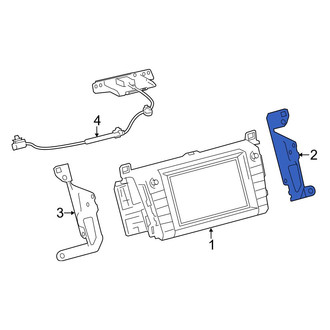 Toyota OE - Right GPS Navigation System Bracket