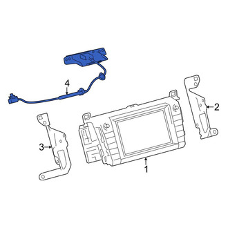 Toyota OE - GPS Navigation System Antenna