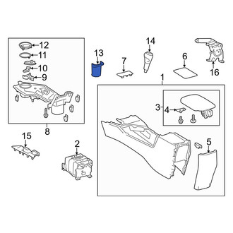 Toyota OE - Console Cup Holder