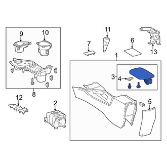 Toyota OE - Console Armrest