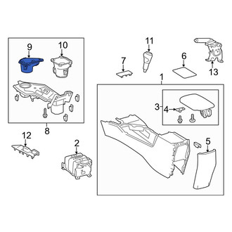 Toyota OE - Console Cup Holder