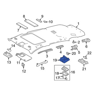 Toyota OE - Reading Light Bracket