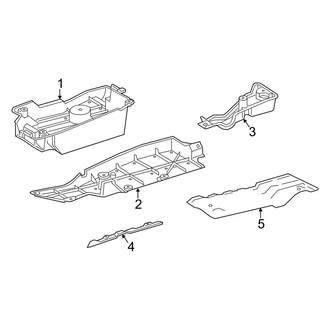 Toyota OE - Pillars, Rocker & Floor - Exterior Trim