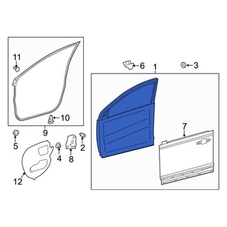 Toyota OE - Front Left Door Shell