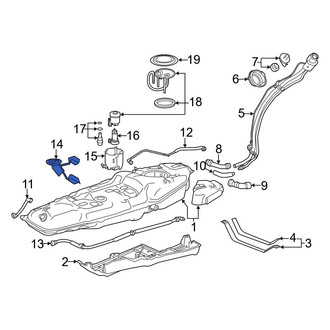 Toyota OE - Fuel Sender and Hanger Assembly