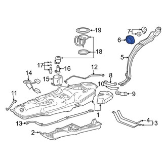 Toyota OE - Fuel Filler Housing
