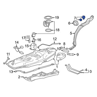 Toyota OE - Fuel Tank Cap