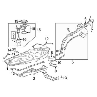 Toyota OE - Fuel System Components (Canada Built)