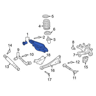 Toyota OE - Rear Left Lower Suspension Control Arm