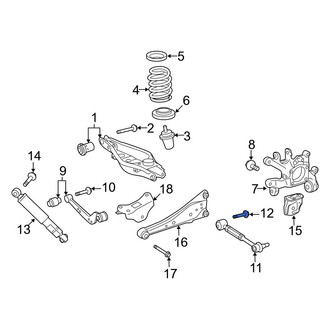 Toyota OE - Rear Lower Suspension Control Arm Bolt
