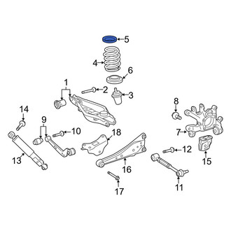 Toyota OE - Rear Upper Coil Spring Insulator
