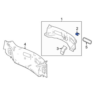 Toyota OE - Outer Bumper Cover Bracket
