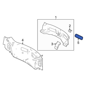 Toyota OE - Rear Quarter Panel Air Vent Grille