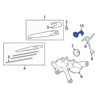 Toyota OE - Liftgate Washer Hose Grommet