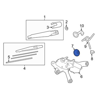 Toyota OE - Wiper Motor Insulator