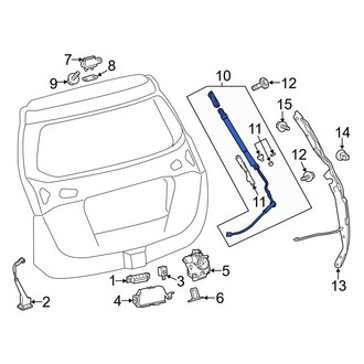 Toyota OE - Right Liftgate Lift Support