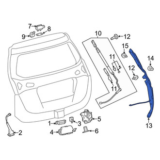 Toyota OE - Right Liftgate Object Sensor