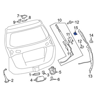 Toyota OE - Liftgate Object Sensor Screw