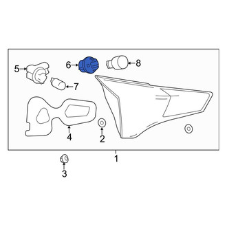 Toyota OE - Rear Turn Signal Light Socket