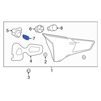 Toyota OE - Tail Light Bulb