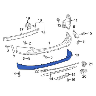 Toyota OE - Front Bumper Cover