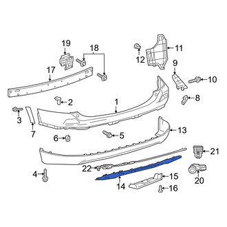 Toyota OE - Rear Valance Panel