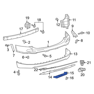 Toyota OE - Right Valance Panel Cap