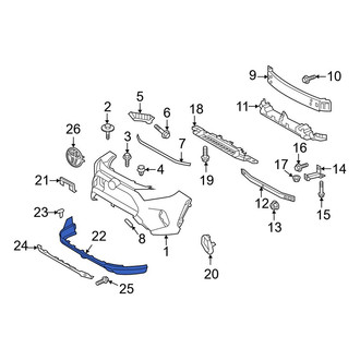Toyota OE - Front Lower Bumper Cover