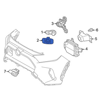 Toyota OE - Front Right Outer Parking Aid Sensor Housing