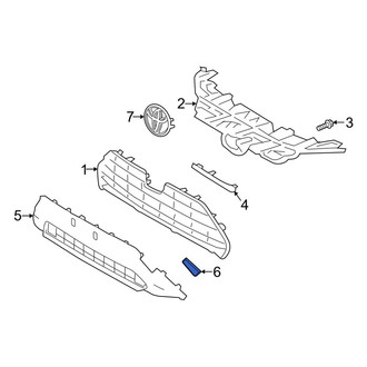 Toyota OE - Front Left Lower Tow Eye Cap