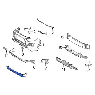 Toyota OE - Rear Bumper Trim