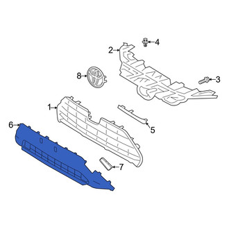 Toyota OE - Front Lower Grille