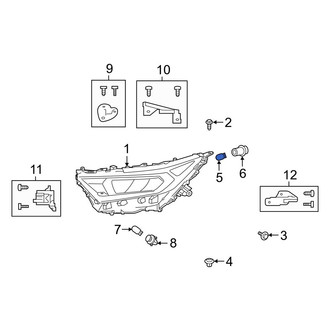 Toyota OE - Front Side Marker Light Bulb