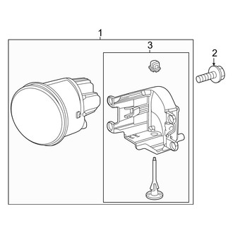 Toyota OE - Front Lamps - Fog Lamps (Japan Built, Round, Type 1)