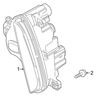 Toyota OE - Front Lamps - Daytime Running Lamp Components
