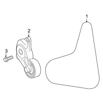 Toyota OE - Cooling - Belts & Pulleys (Adventure / LE / Limited / TRD Off-Road / XLE / XLE Premium)