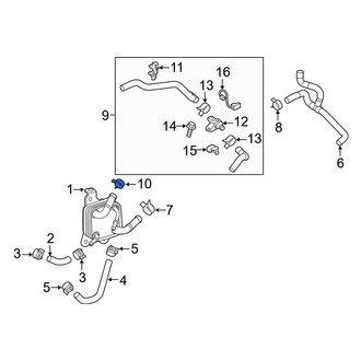Toyota OE - HVAC Heater Hose Clamp