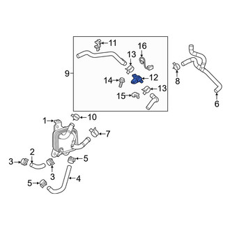Toyota OE - Engine Coolant Control Valve