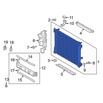 Toyota OE - Radiator