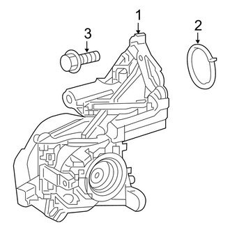 Toyota OE - Cooling - Water Pump (Hybrid LE / Hybrid Limited / Hybrid XLE / Hybrid XSE)