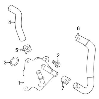 Toyota OE - Cooling - Engine Oil Cooler