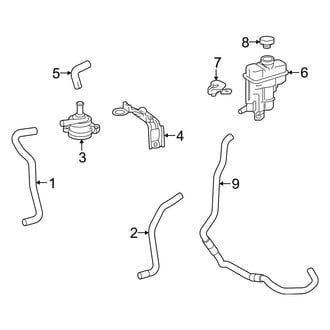 Toyota OE - Inverter Cooling Components (Hybrid LE / Hybrid Limited / Hybrid SE / Hybrid XLE / Hybrid XLE Premium / Hybrid XSE)