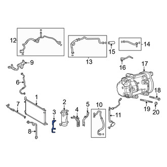 Toyota OE - A/C Accumulator Bracket