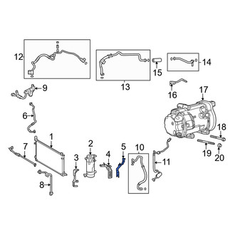 Toyota OE - A/C Accumulator Bracket