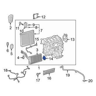 Toyota OE - HVAC Blend Door Actuator