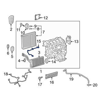 Toyota OE - A/C Evaporator Temperature Sensor